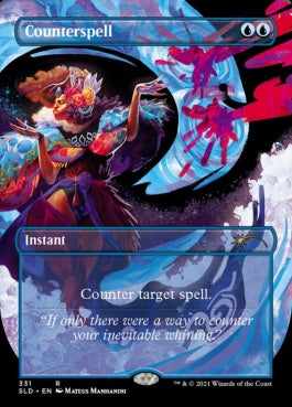 naokuroshop MTG [SLD][0331][青][R][EN][対抗呪文/Counterspell] NM