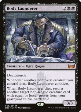 naokuroshop MTG [SNC][068][黒][M][EN][屍体洗浄屋/Body Launderer]（foil） NM