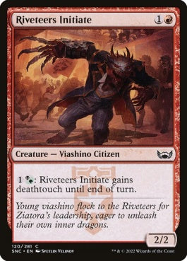 naokuroshop MTG [SNC][120][赤][C][EN][土建組一家の新入り/Riveteers Initiate]（foil） NM