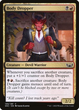 naokuroshop MTG [SNC][168][多][C][EN][殺人魔/Body Dropper]（foil） NM