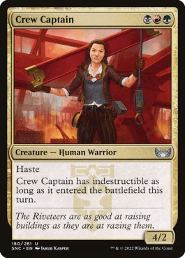 naokuroshop MTG [SNC][180][多][U][EN][作業員の上長/Crew Captain]（foil） NM