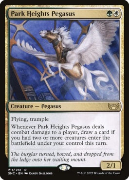 naokuroshop MTG [SNC][211][多][R][EN][高街のペガサス/Park Heights Pegasus] NM