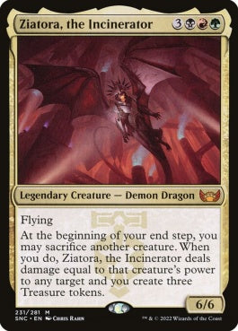 naokuroshop MTG [SNC][231][多][M][EN][焼却するもの、ジアトラ/Ziatora, the Incinerator]（foil） NM