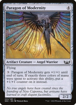 naokuroshop MTG [SNC][242][茶][C][EN][近代性の模範/Paragon of Modernity]（foil） NM