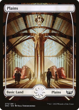 naokuroshop MTG [SNC][273][土地][C][EN][平地/Plains]（foil） NM