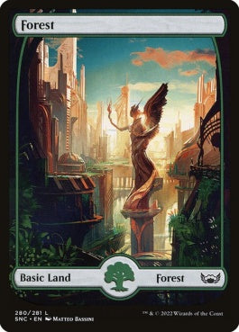 naokuroshop MTG [SNC][280][土地][C][EN][森/Forest] NM