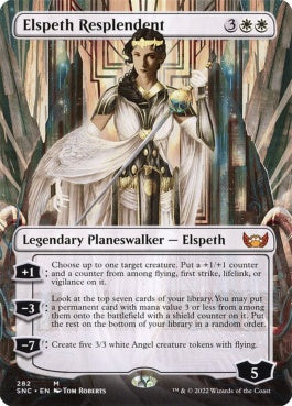 naokuroshop MTG [SNC][282][白][M][EN][華やいだエルズペス/Elspeth Resplendent]（foil） NM