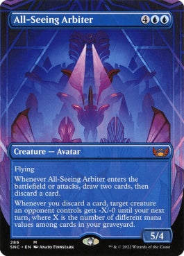 naokuroshop MTG [SNC][286][青][M][EN][全知の調停者/All-Seeing Arbiter]（foil） NM