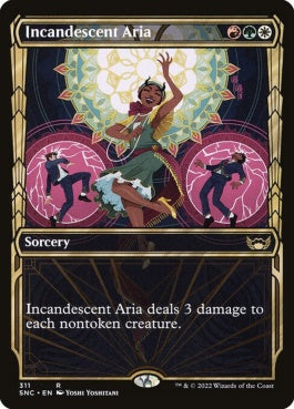 naokuroshop MTG [SNC][311][多][R][EN][白熱のアリア/Incandescent Aria]（foil） NM