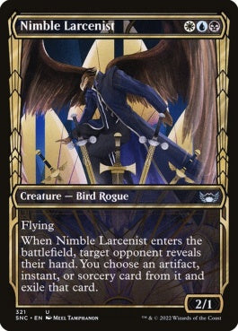 naokuroshop MTG [SNC][321][多][U][EN][敏捷な窃盗犯/Nimble Larcenist]（foil） NM