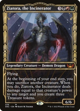 naokuroshop MTG [SNC][339][多][M][EN][焼却するもの、ジアトラ/Ziatora, the Incinerator]（foil） NM