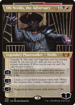 naokuroshop MTG [SNC][348][多][M][EN][敵対するもの、オブ・ニクシリス/Ob Nixilis, the Adversary]（foil） NM