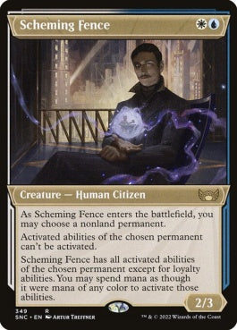 naokuroshop MTG [SNC][349][多][R][EN][策謀の故買人/Scheming Fence]（foil） NM