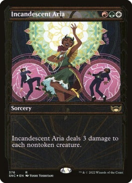 naokuroshop MTG [SNC][376][多][R][EN][白熱のアリア/Incandescent Aria] NM