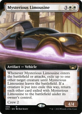 naokuroshop MTG [SNC][408][白][R][EN][謎めいたリムジン/Mysterious Limousine] NM