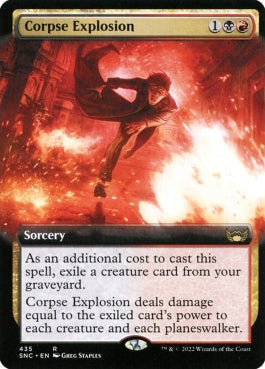 naokuroshop MTG [SNC][435][多][R][EN][死体の爆発/Corpse Explosion]（foil） NM