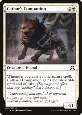 naokuroshop MTG [SOI][009][白][C][EN][聖戦士の相棒/Cathar's Companion] NM