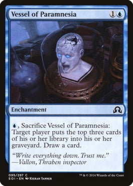 naokuroshop MTG [SOI][095][青][C][EN][健忘の器/Vessel of Paramnesia] NM