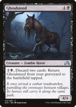 naokuroshop MTG [SOI][113][黒][U][EN][グール馬/Ghoulsteed] NM