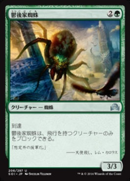 naokuroshop MTG [SOI][206][緑][U][JP][鬱後家蜘蛛/Gloomwidow] NM