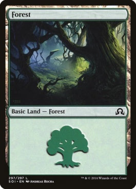 naokuroshop MTG [SOI][297][土地][C][EN][森/Forest] NM