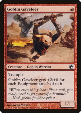 naokuroshop MTG [SOM][092][赤][C][EN][ゴブリンの小槌打ち/Goblin Gaveleer] NM