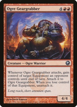 naokuroshop MTG [SOM][099][赤][U][EN][オーガの装具奪い/Ogre Geargrabber] NM