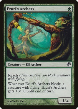 naokuroshop MTG [SOM][120][緑][C][EN][エズーリの射手/Ezuri's Archers] NM