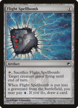 naokuroshop MTG [SOM][155][茶][C][EN][飛行の呪文爆弾/Flight Spellbomb] NM