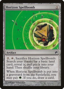 naokuroshop MTG [SOM][165][茶][C][EN][地平線の呪文爆弾/Horizon Spellbomb] NM