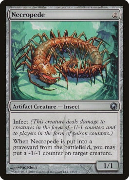 naokuroshop MTG [SOM][185][茶][U][EN][屍百足/Necropede] NM