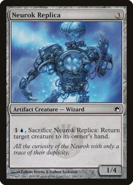 naokuroshop MTG [SOM][186][茶][C][EN][ニューロックの模造品/Neurok Replica] NM