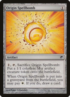 naokuroshop MTG [SOM][189][茶][C][EN][起源の呪文爆弾/Origin Spellbomb] NM