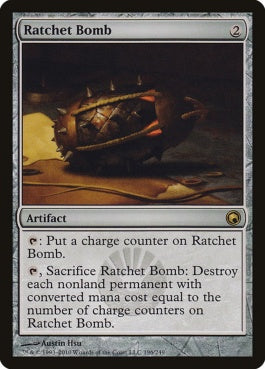 naokuroshop MTG [SOM][196][茶][R][EN][漸増爆弾/Ratchet Bomb] NM