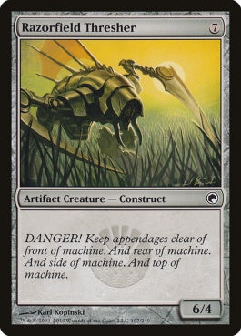 naokuroshop MTG [SOM][197][茶][C][EN][剃刀ヶ原の打つもの/Razorfield Thresher] NM