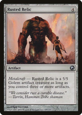 naokuroshop MTG [SOM][199][茶][U][EN][錆びた秘宝/Rusted Relic] NM