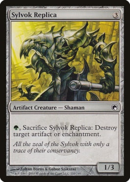 naokuroshop MTG [SOM][210][茶][C][EN][シルヴォクの模造品/Sylvok Replica] NM