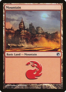 naokuroshop MTG [SOM][243][土地][C][EN][山/Mountain] NM