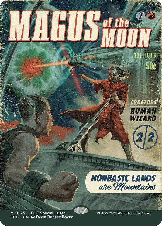 [SPG][0125][赤][R][EN][月の大魔術師/Magus of the Moon]（foil）