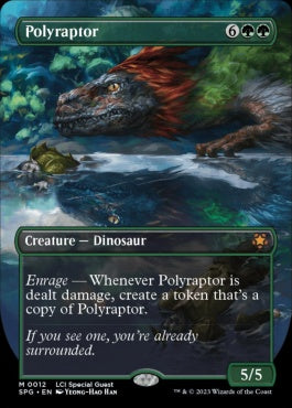 naokuroshop MTG [SPG][0012][緑][M][EN][万猛竜/Polyraptor]（foil） NM