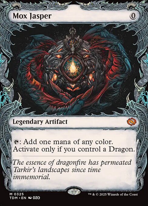 naokuroshop MTG [TDM][0325][茶][M][EN][モックス・ジャスパー/Mox Jasper]（foil） NM