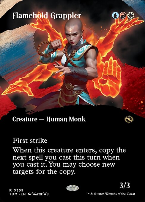 naokuroshop MTG [TDM][0359][多][R][EN][担炎の闘士/Flamehold Grappler] NM