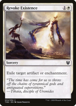 naokuroshop MTG [THB][034][白][C][EN][存在の破棄/Revoke Existence]（foil） NM