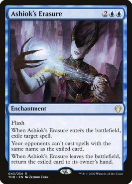 naokuroshop MTG [THB][043][青][R][EN][アショクの消去/Ashiok's Erasure]（foil） NM