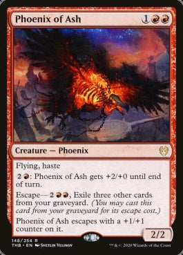 naokuroshop MTG [THB][148][赤][R][EN][灰のフェニックス/Phoenix of Ash]（foil） NM