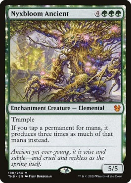 naokuroshop MTG [THB][190][緑][M][EN][ニクス咲きの古きもの/Nyxbloom Ancient]（foil） NM