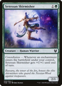 naokuroshop MTG [THB][200][緑][C][EN][セテッサの散兵/Setessan Skirmisher] NM