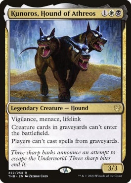 naokuroshop MTG [THB][222][多][R][EN][エイスリオスの番犬、クノロス/Kunoros, Hound of Athreos]（foil） NM