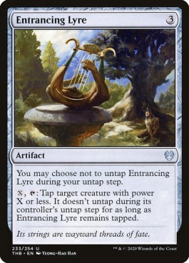 naokuroshop MTG [THB][233][茶][U][EN][幻惑する竪琴/Entrancing Lyre]（foil） NM