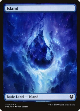 naokuroshop MTG [THB][251][土地][C][EN][島/Island]（foil） NM